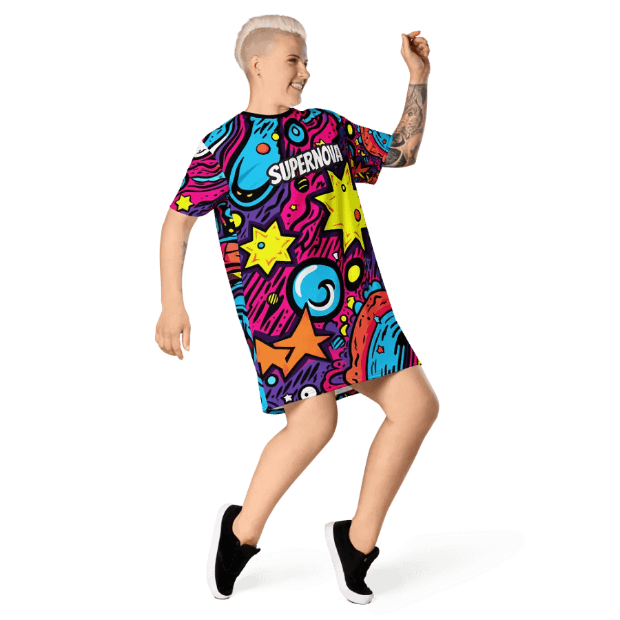 Supernova Dodgeball Club T-Shirt Dress product image (5)