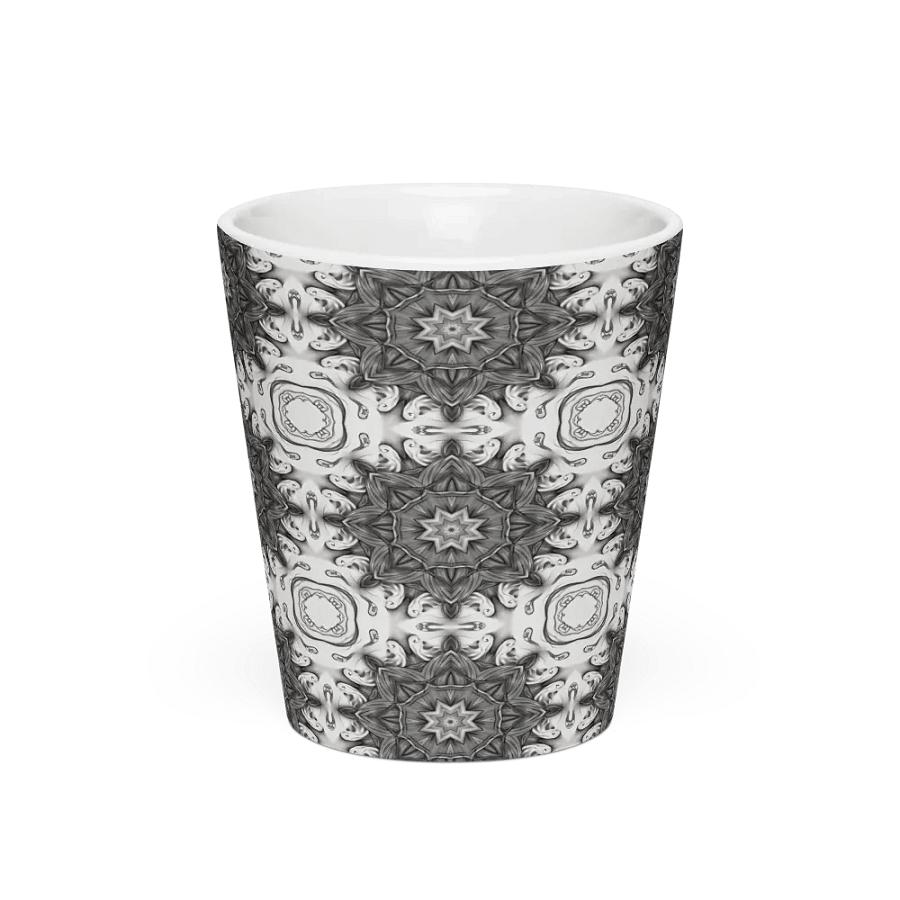 Symmetrical Splendor Latte Mug product image (4)