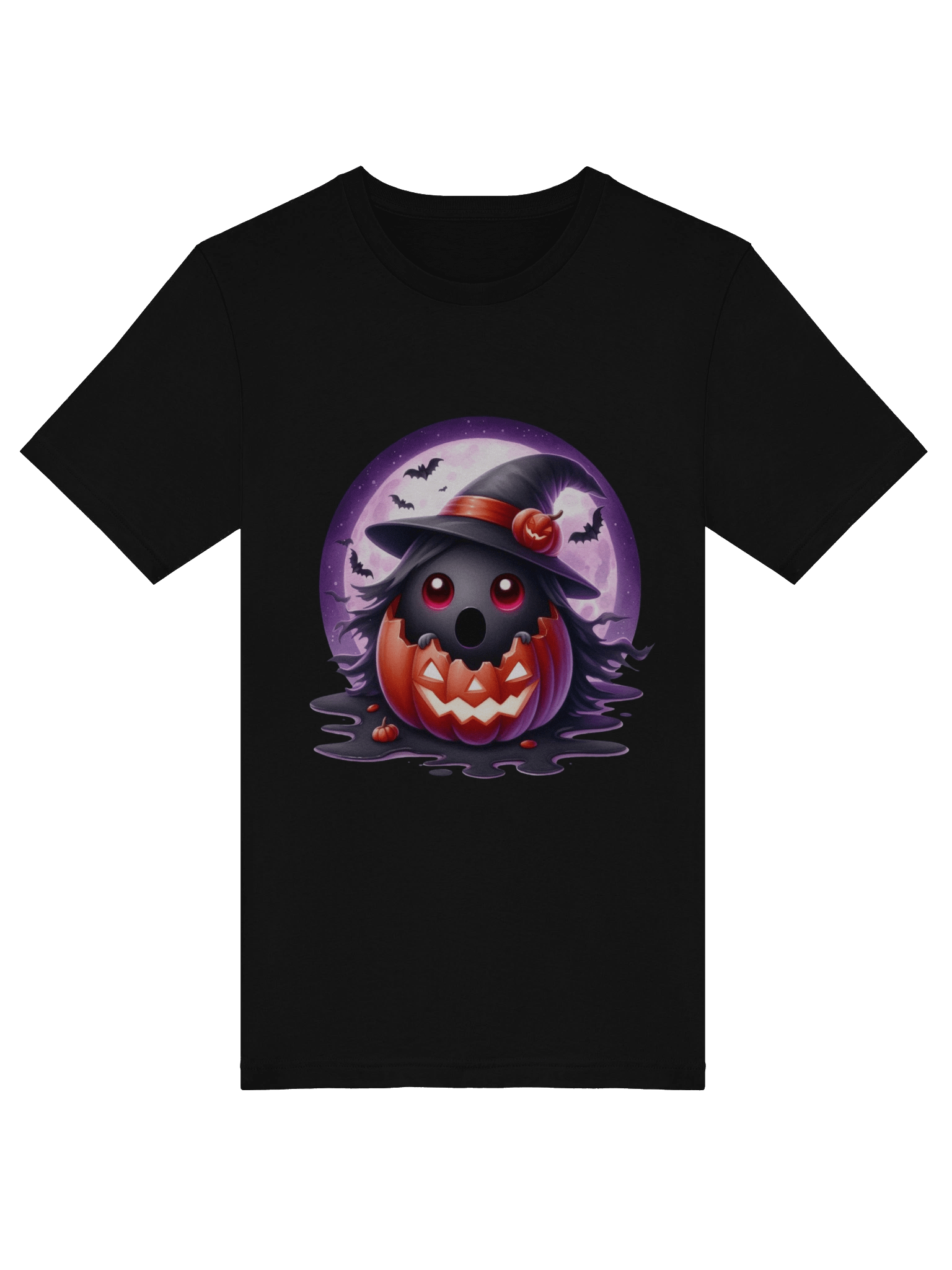 Cute Shocked Ghost T-Shirt product image (5)