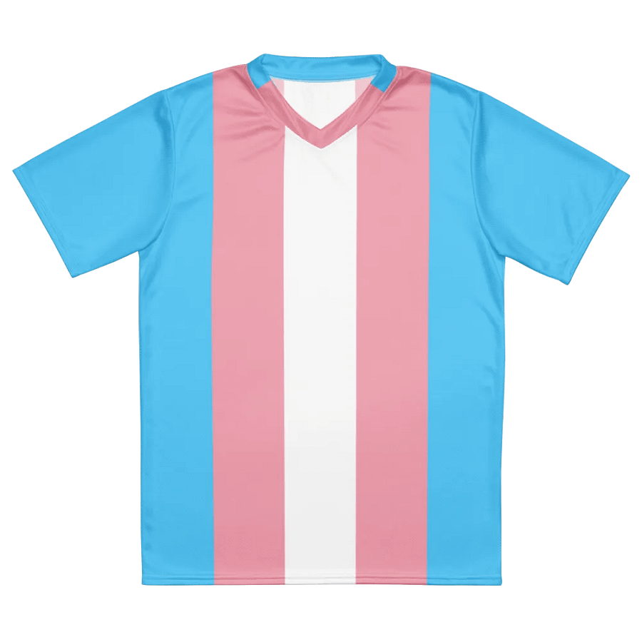 Trans Pride Flag - All-Over Print Jersey product image (4)