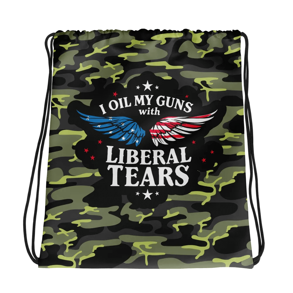 Drawstring Bag: Liberal Tears Gun Oil product image (1)