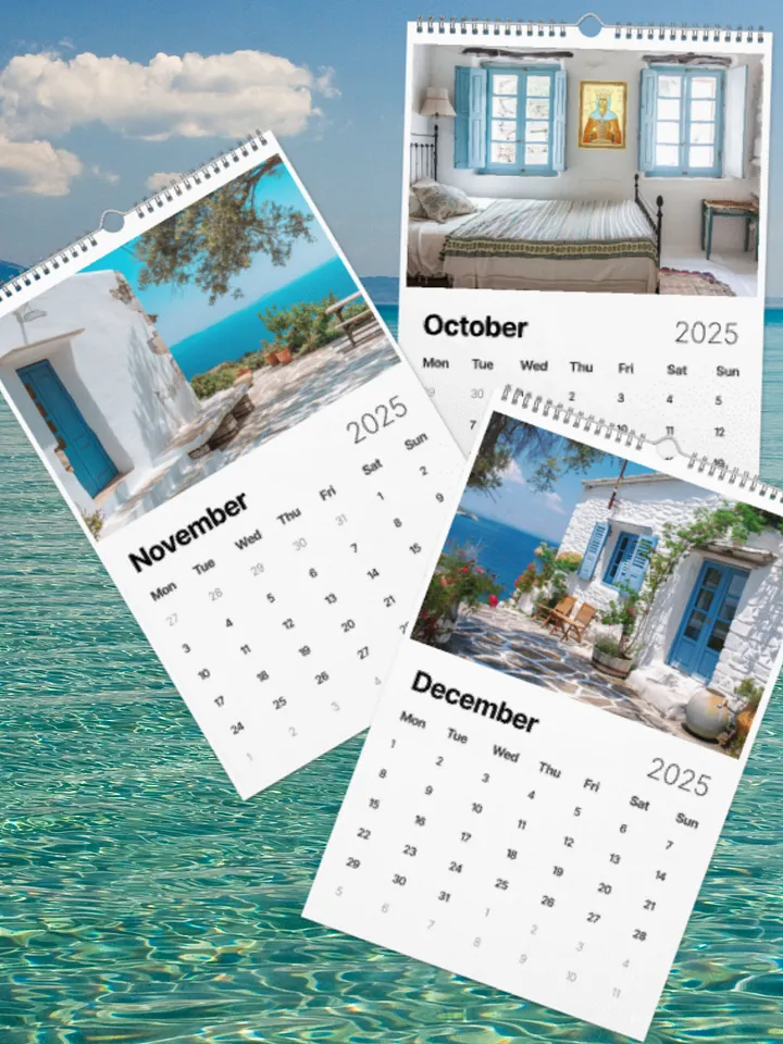 Secrets of the Aegean – 2025 Calendar product image (1)