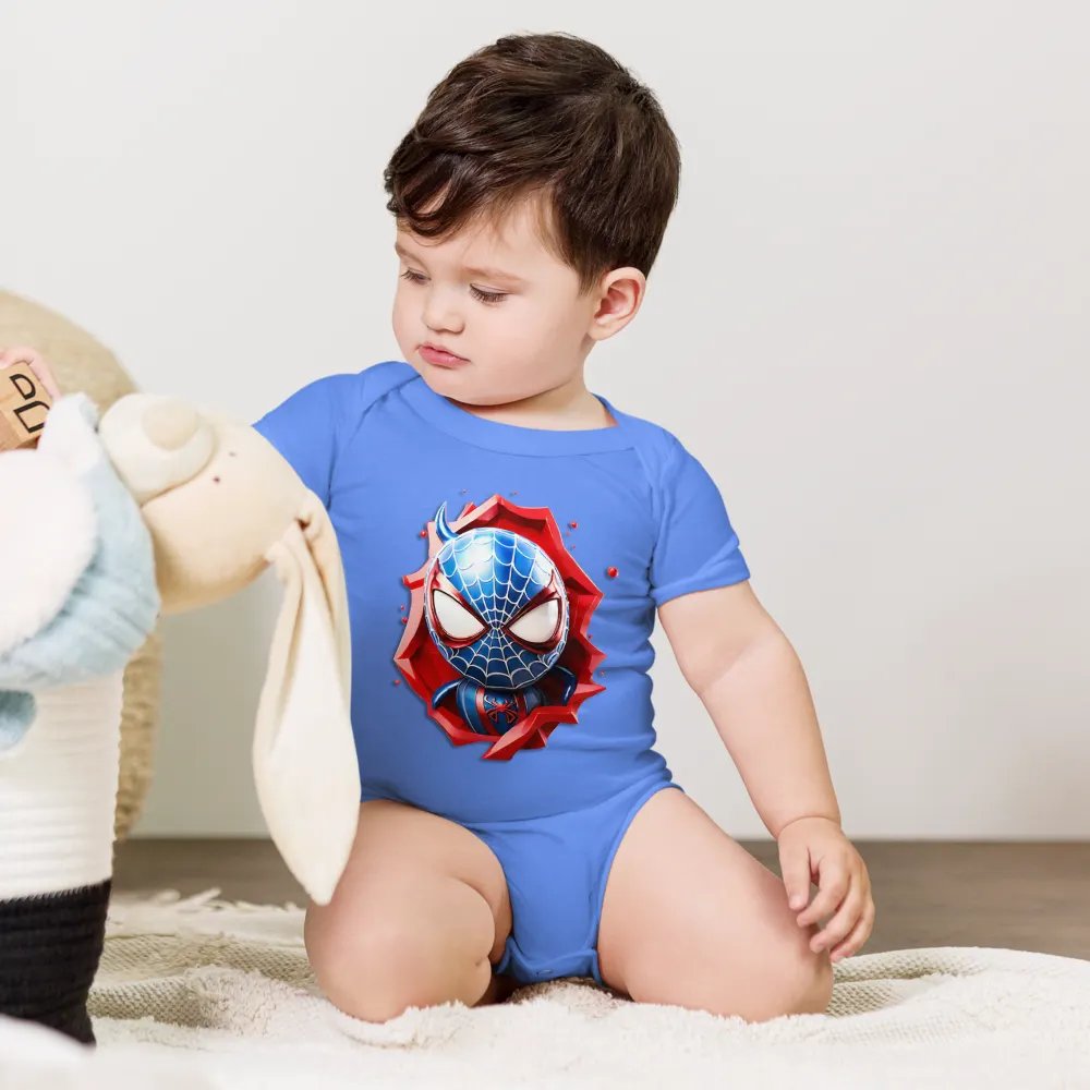 Spiderman Baby Short Sleeve One Piece product image (1)