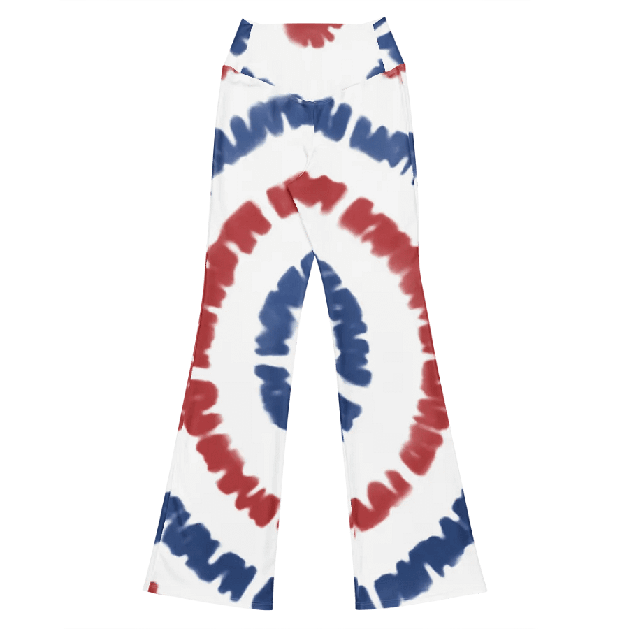 Vibrant Spiral Flare Leggings product image (7)