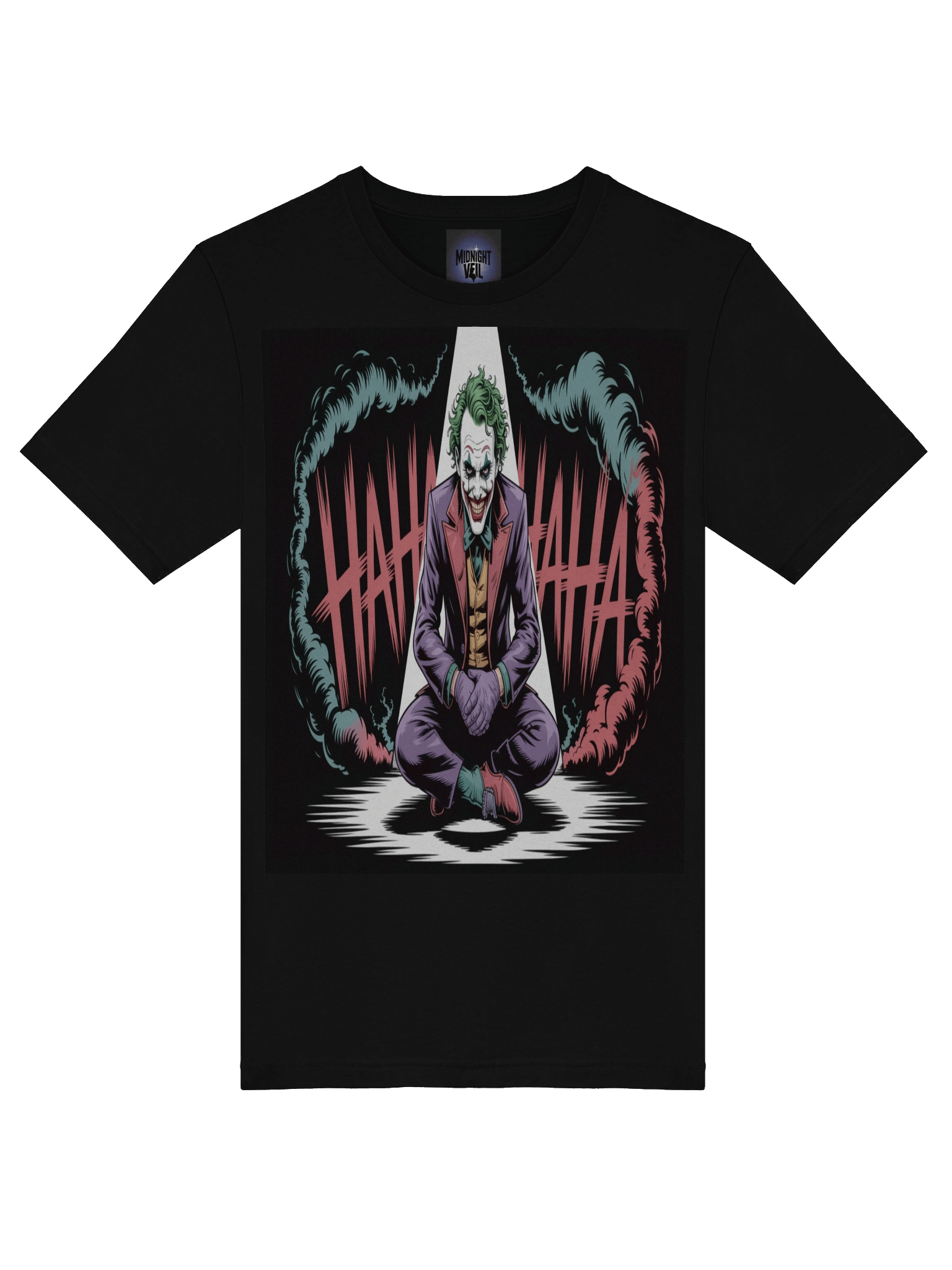 Joker 'HAHAHA' Lotus Laughter Supersoft T-Shirt product image (7)