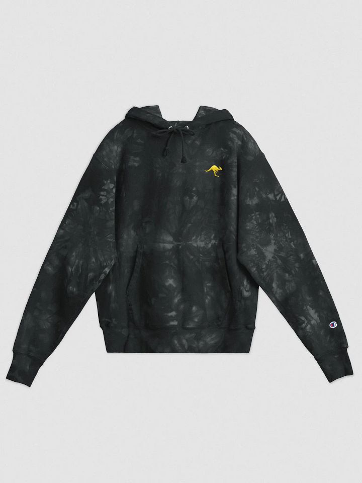 Champion x Canguro Tie-dye Hoodie (black) product image (1)