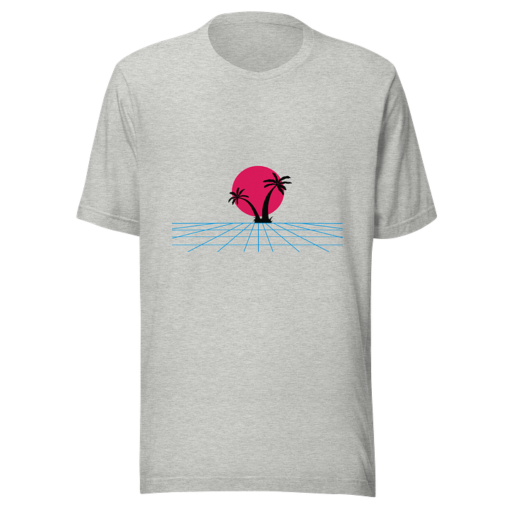 Retro-Futuristic Grid T-Shirt product image (1)