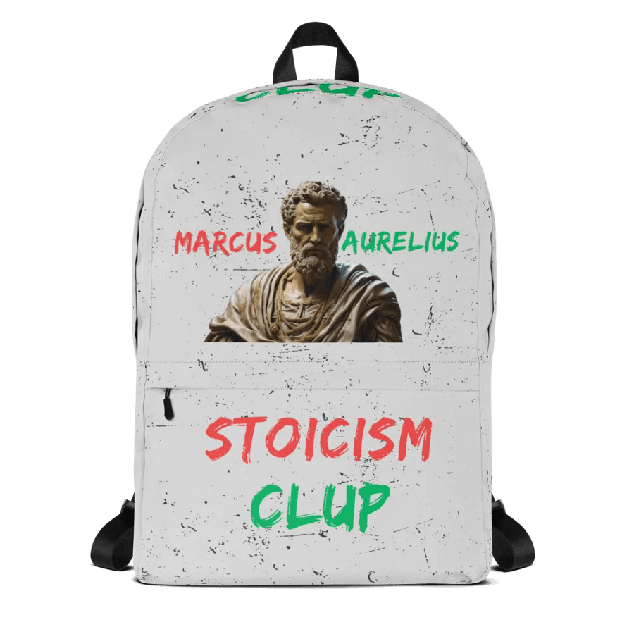 Marcus Aurelius Stoic Backpack product image (1)