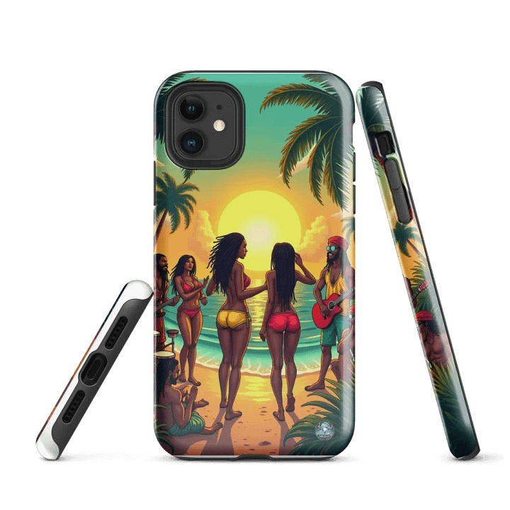 📱 The Heartbeat of Reggae: iPhone Tough Case product image (1)