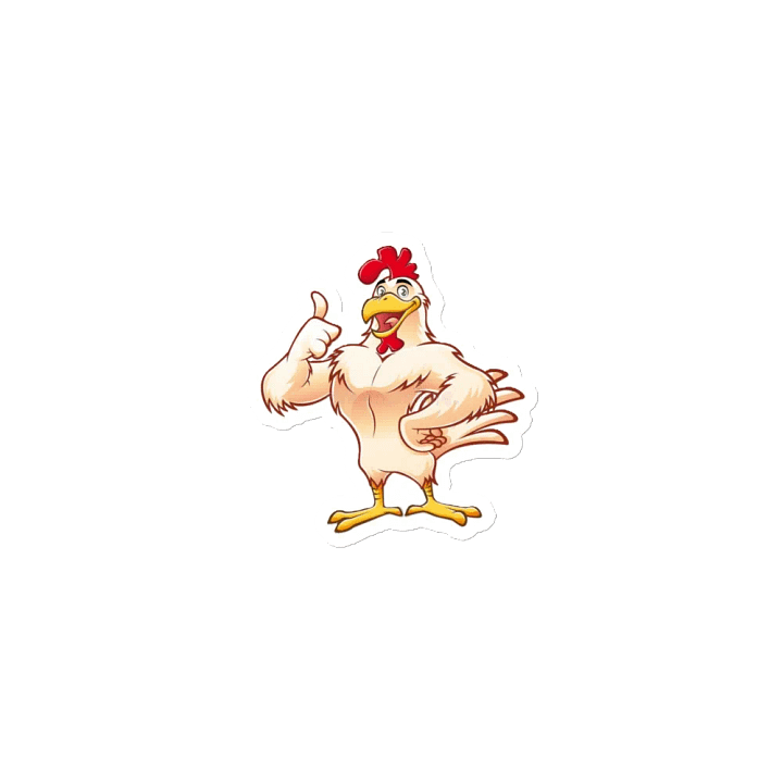 Cheery Chicken Die-Cut Magnets product image (1)