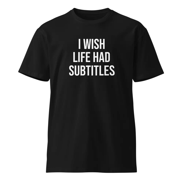 I Wish Life Had Subtitles product image (1)