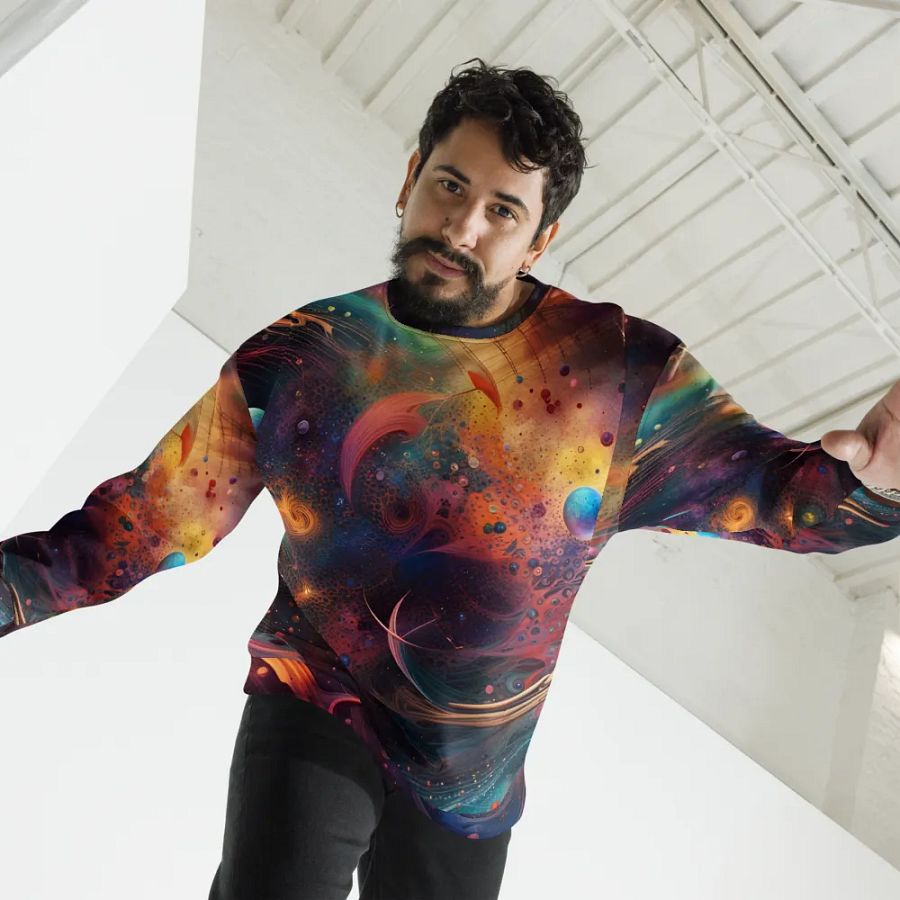Harmony Odyssey All-Over Print Sweatshirt product image (3)