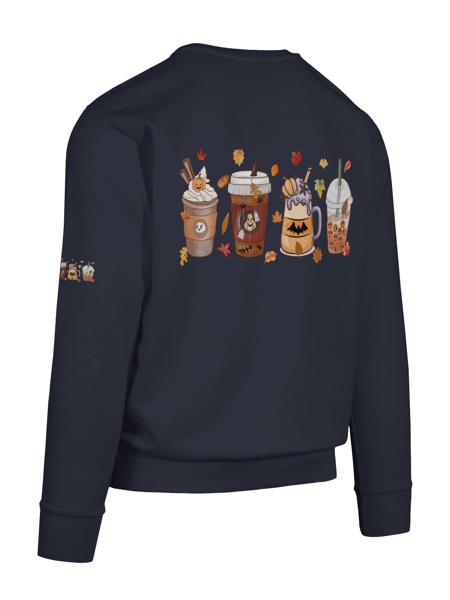 Cozy Halloween Vibes Sweatshirt – Sweet Treat Design product image (122)