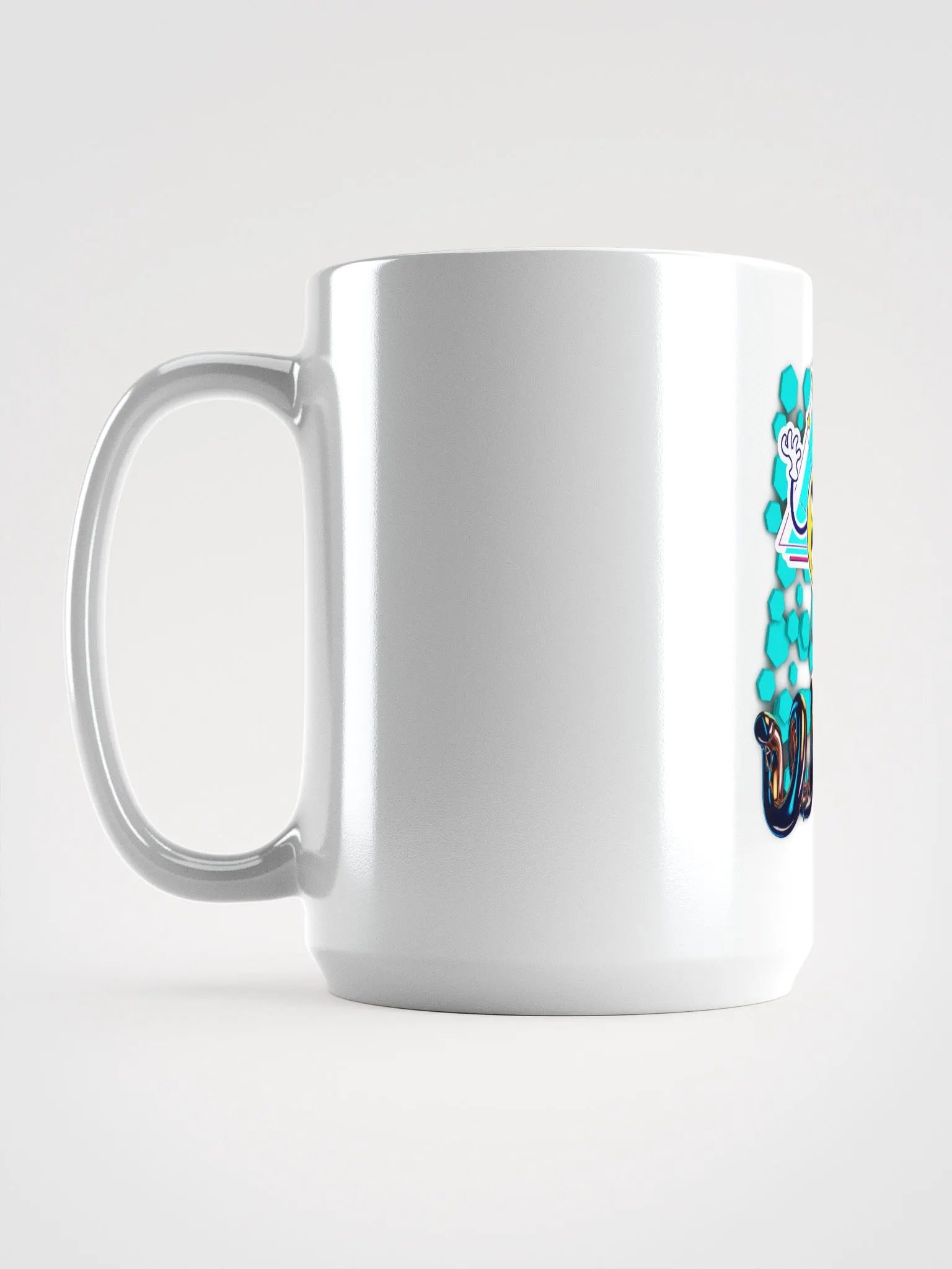 Cosmic Vision White Glossy Mug product image (6)