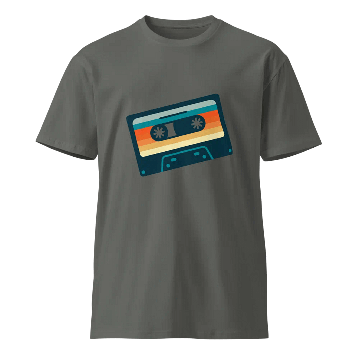 Retro Rules Cassette Tape T-Shirt product image (1)