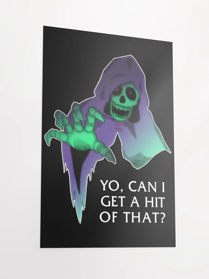 HOODED FIGURE POSTER product image (2)