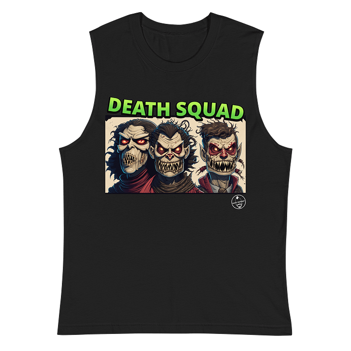 Death Squad Slime Muscle Tee Black product image (2)