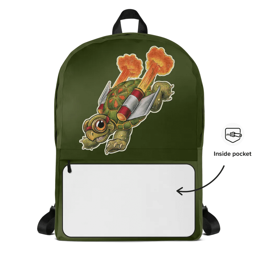 Jetpack Tortoise - SFA All-Over Backpack product image (8)