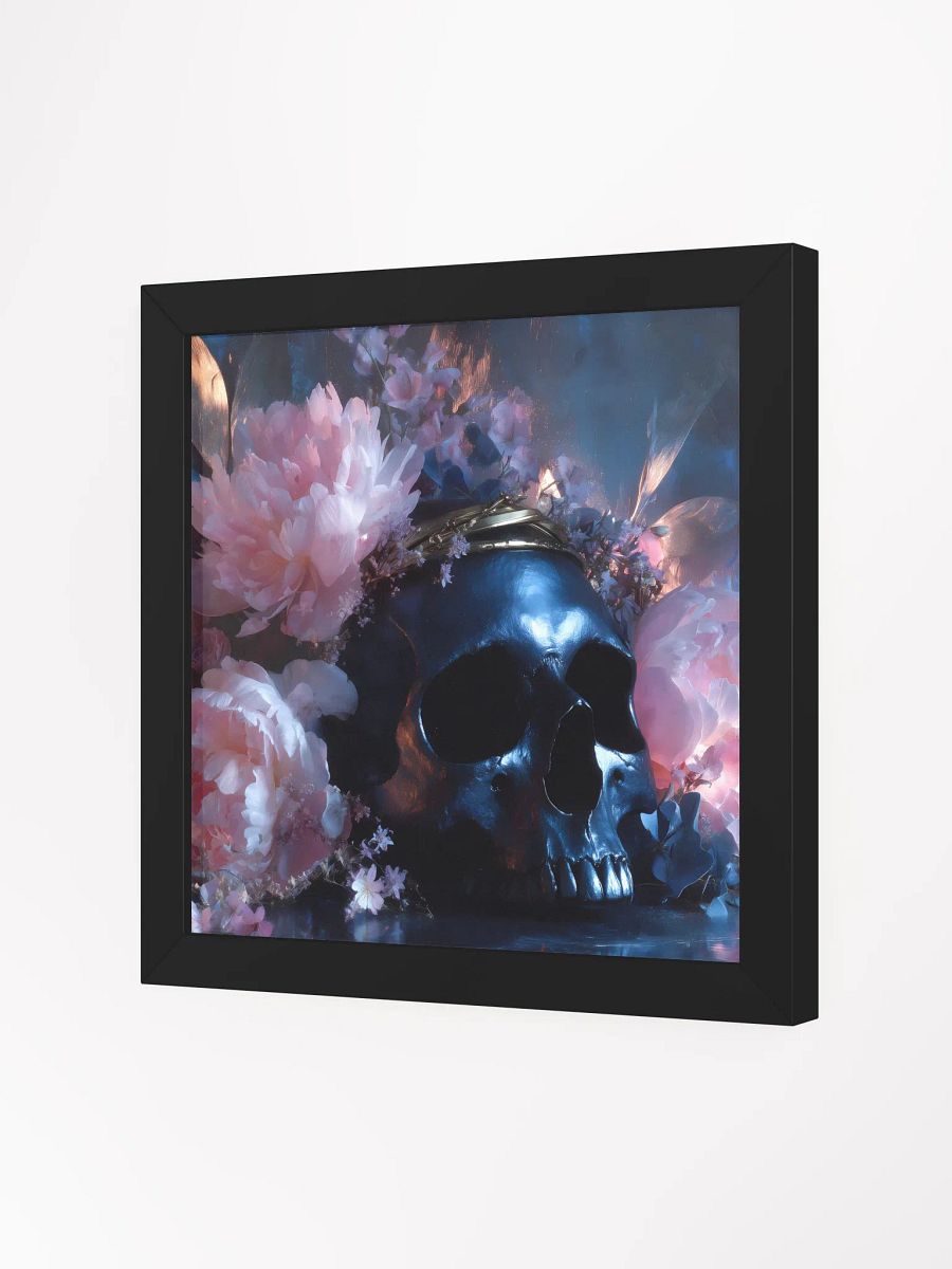 Floral Requiem: Skull & Blossom Fantasy Art product image (7)
