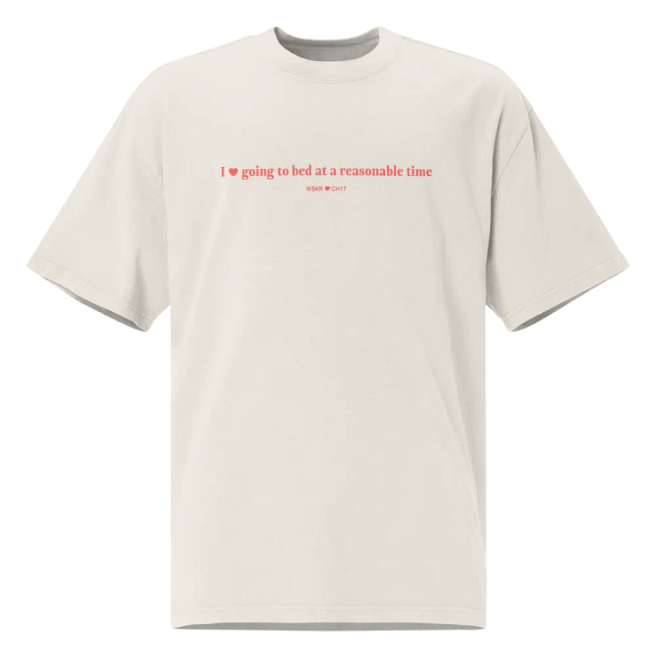 Reasonable Bedtime Tee product image (1)