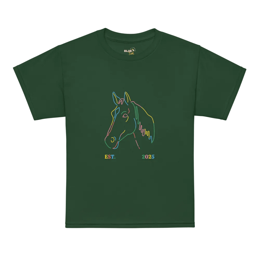 Vibrant Equine Profile Youth Tee product image (25)