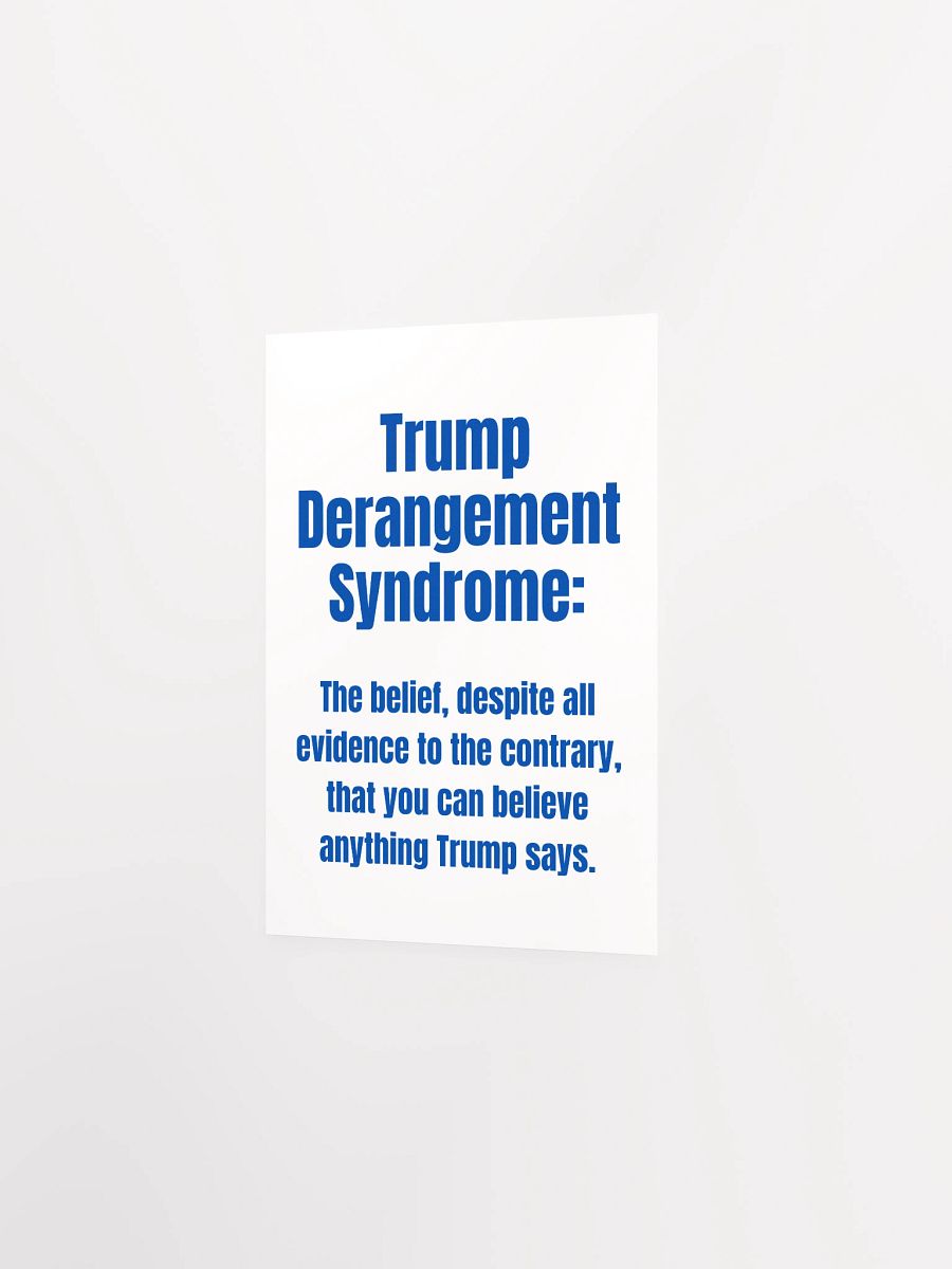 Trump Derangement Syndrome Poster product image (21)