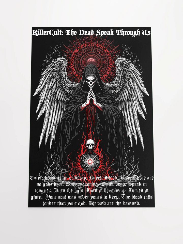KILLERCULT - The Dead Speak Through Us (Poster) product image (1)