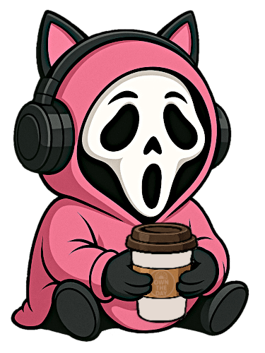 Ghostie Drinks Coffee product image (1)