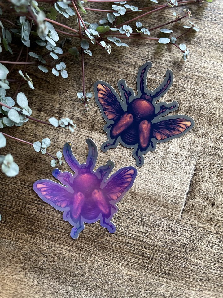 Beetle Sticker (Full Color) product image (2)