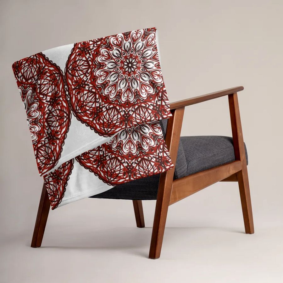Mandala Harmony Throw Blanket product image (7)
