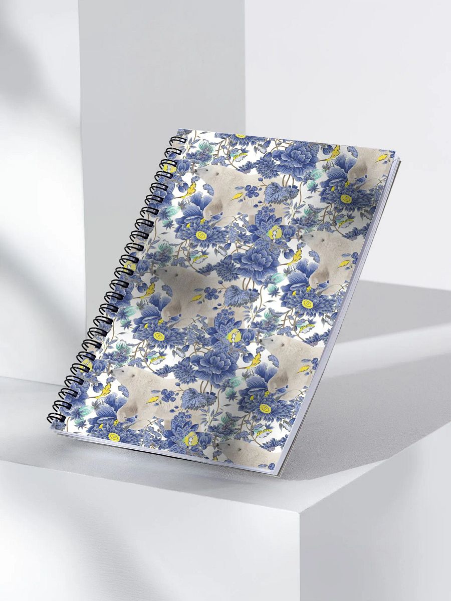 Polar Bear Full Print Spiral Notebook product image (3)