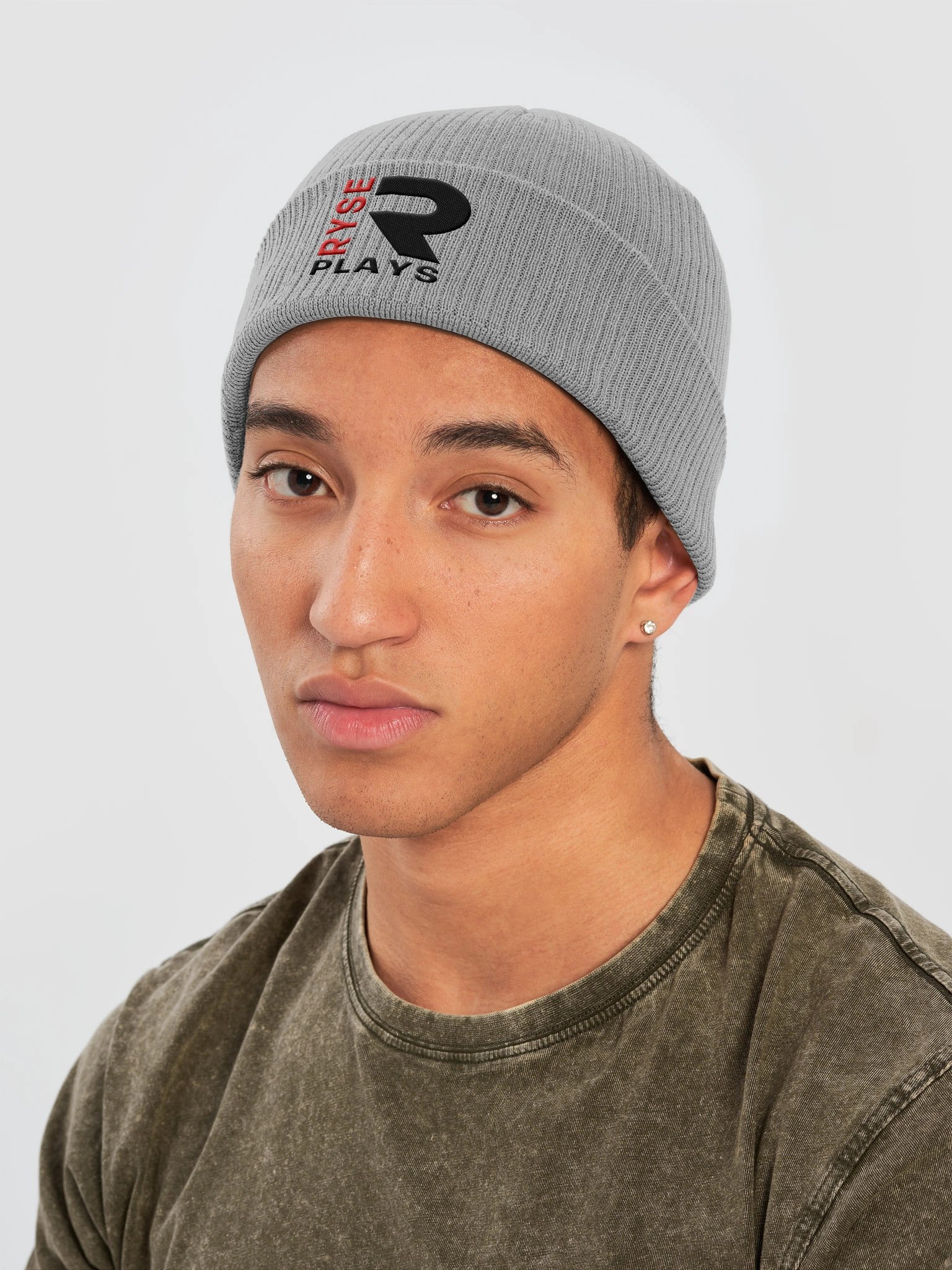 Ryse Plays Beanie (Black & Red Logo) product image (3)