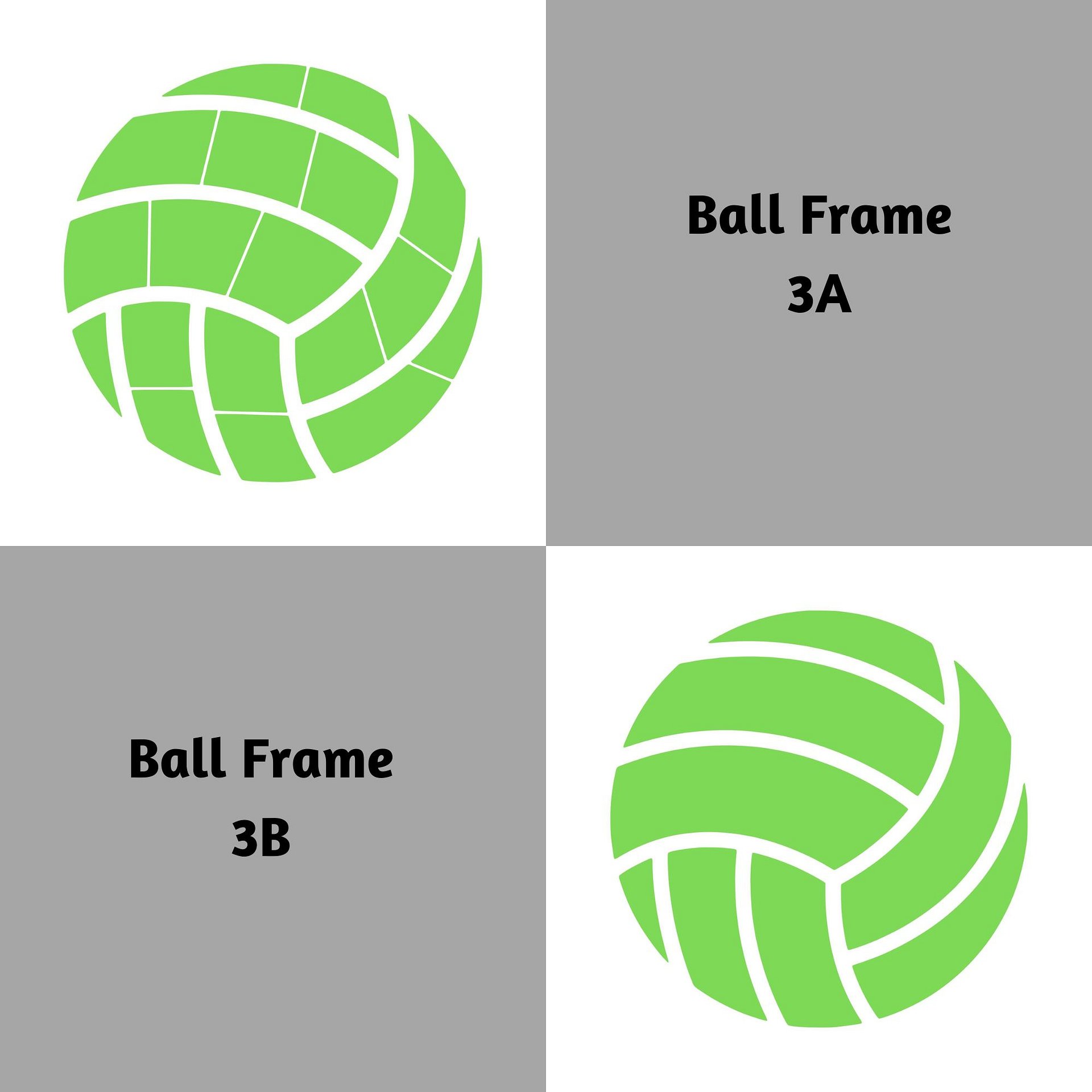 8 Ball-Shaped Frames Canva Templates product image (7)