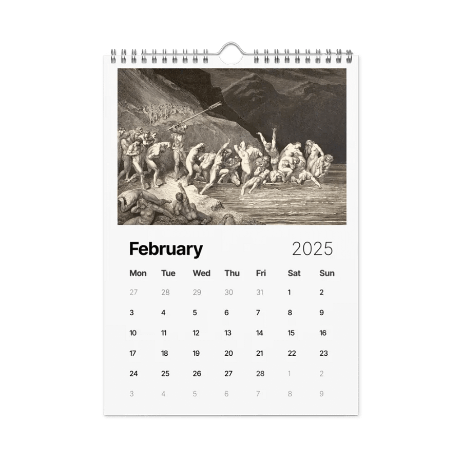 INFERNO 2025 calendar! product image (3)