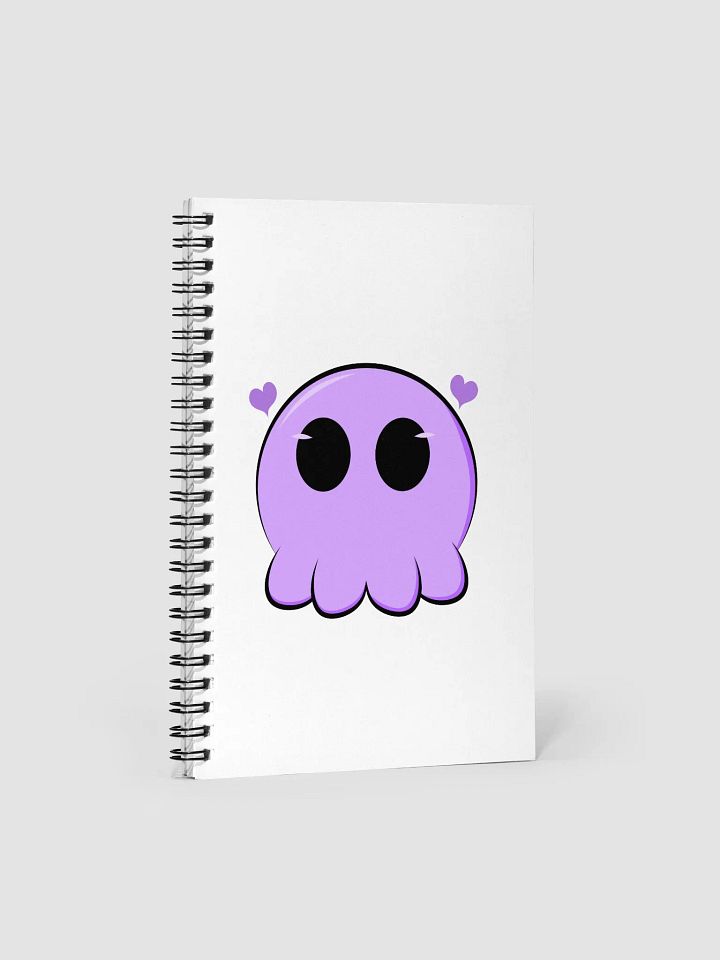 Scruffles Heart Spiral Notebook product image (2)