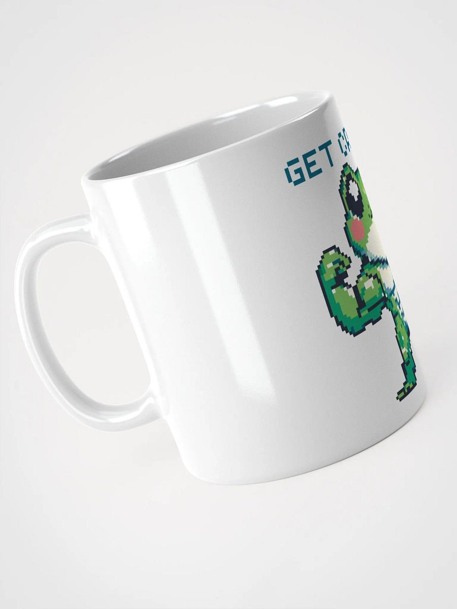 Get Croaked Yoked Pixel Frederick White Mug product image (2)
