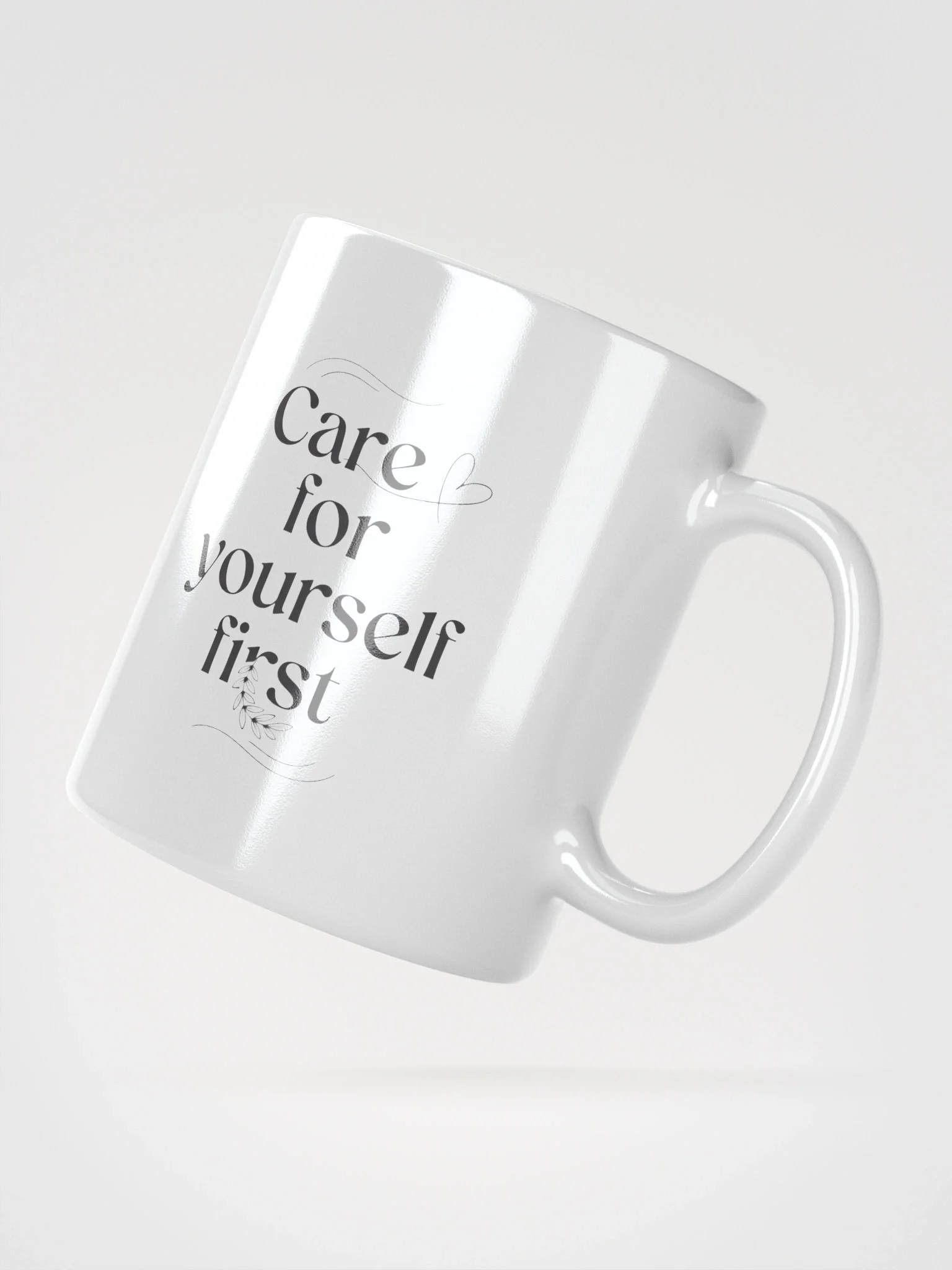 Self-Care Mug – “Care for Yourself First” Inspirational Coffee Mug | Perfect Gift for Wellness & Mindfulness product image (3)