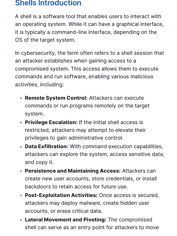 Shells Study Notes product image (2)