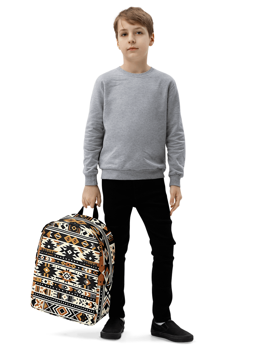 Tribal Luxe Minimalist Backpack product image (11)