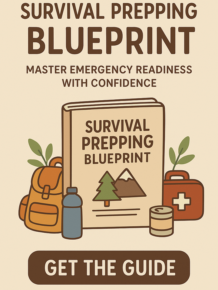 Survival Prepping Blueprint: Master Emergency Readiness with Confidence product image (1)