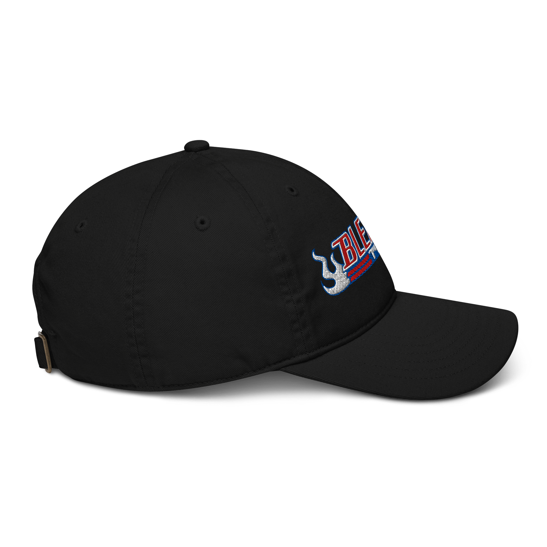 Bleach Flames Organic Dad Hat product image (5)