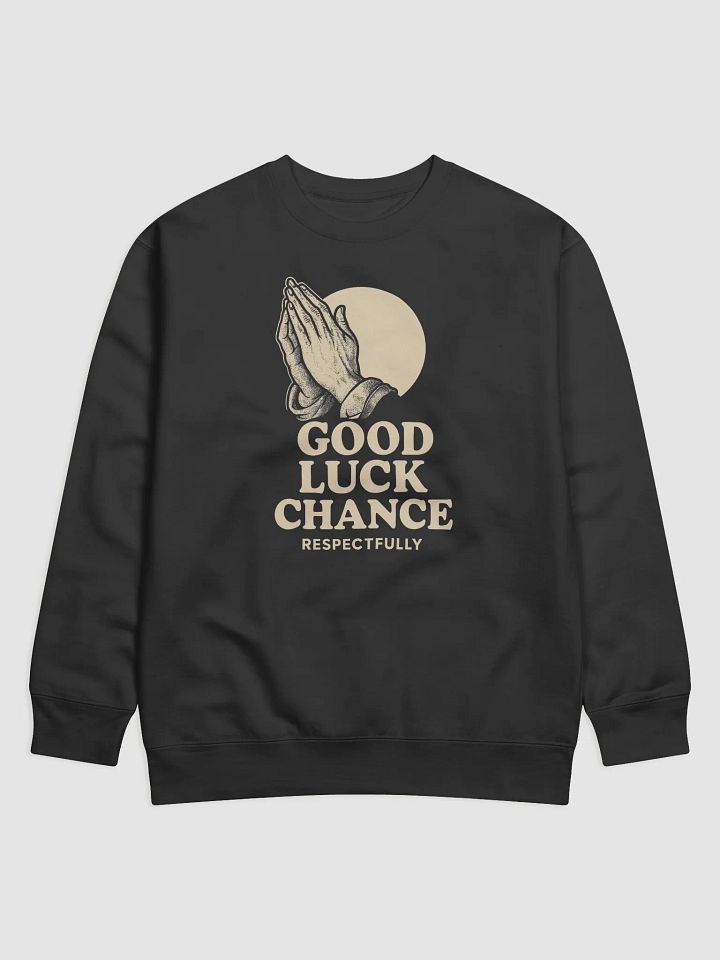 Praying Hands Circle Good Luck Sweatshirt product image (1)