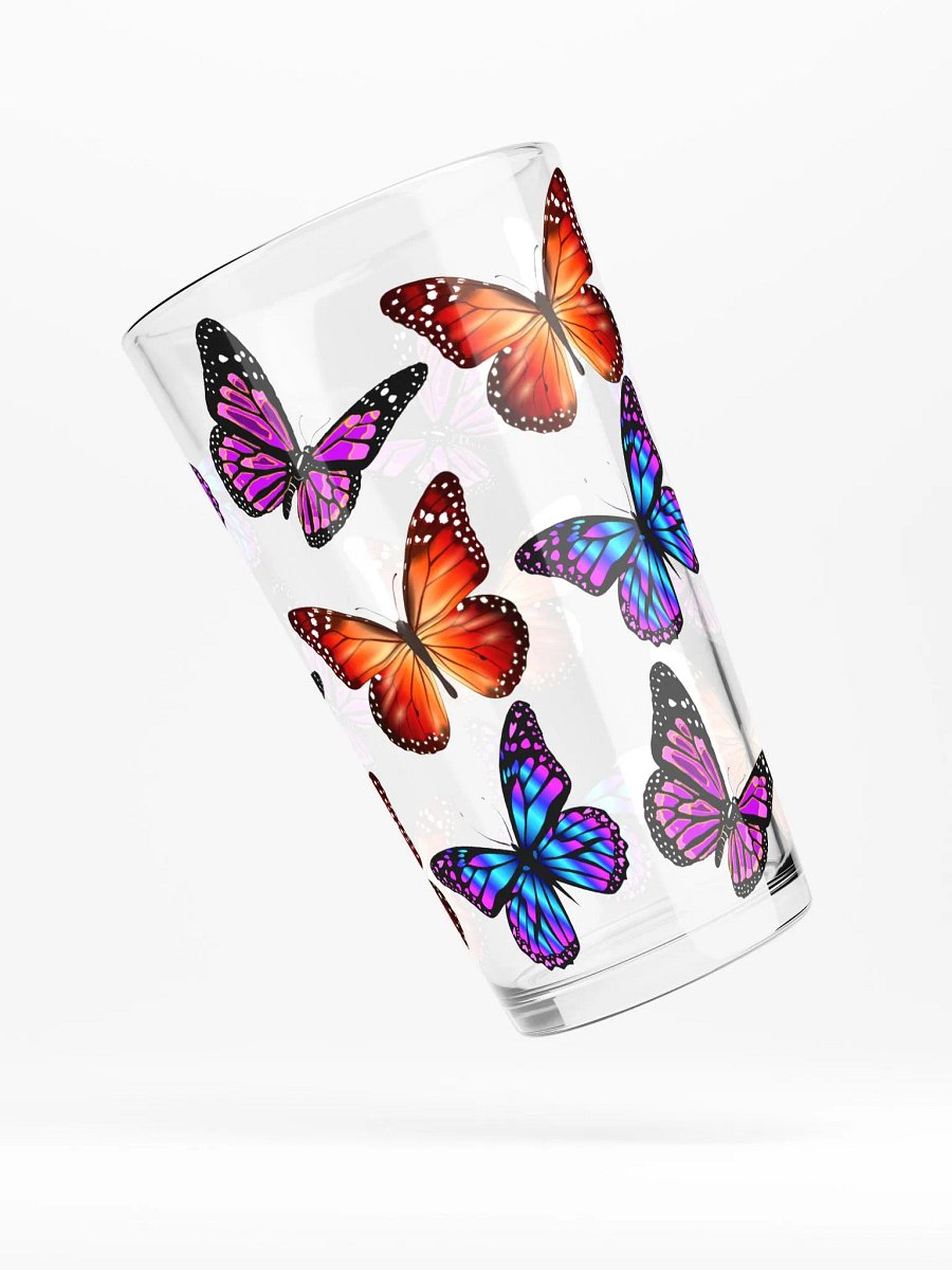 All Butterflies Pint Glass product image (4)