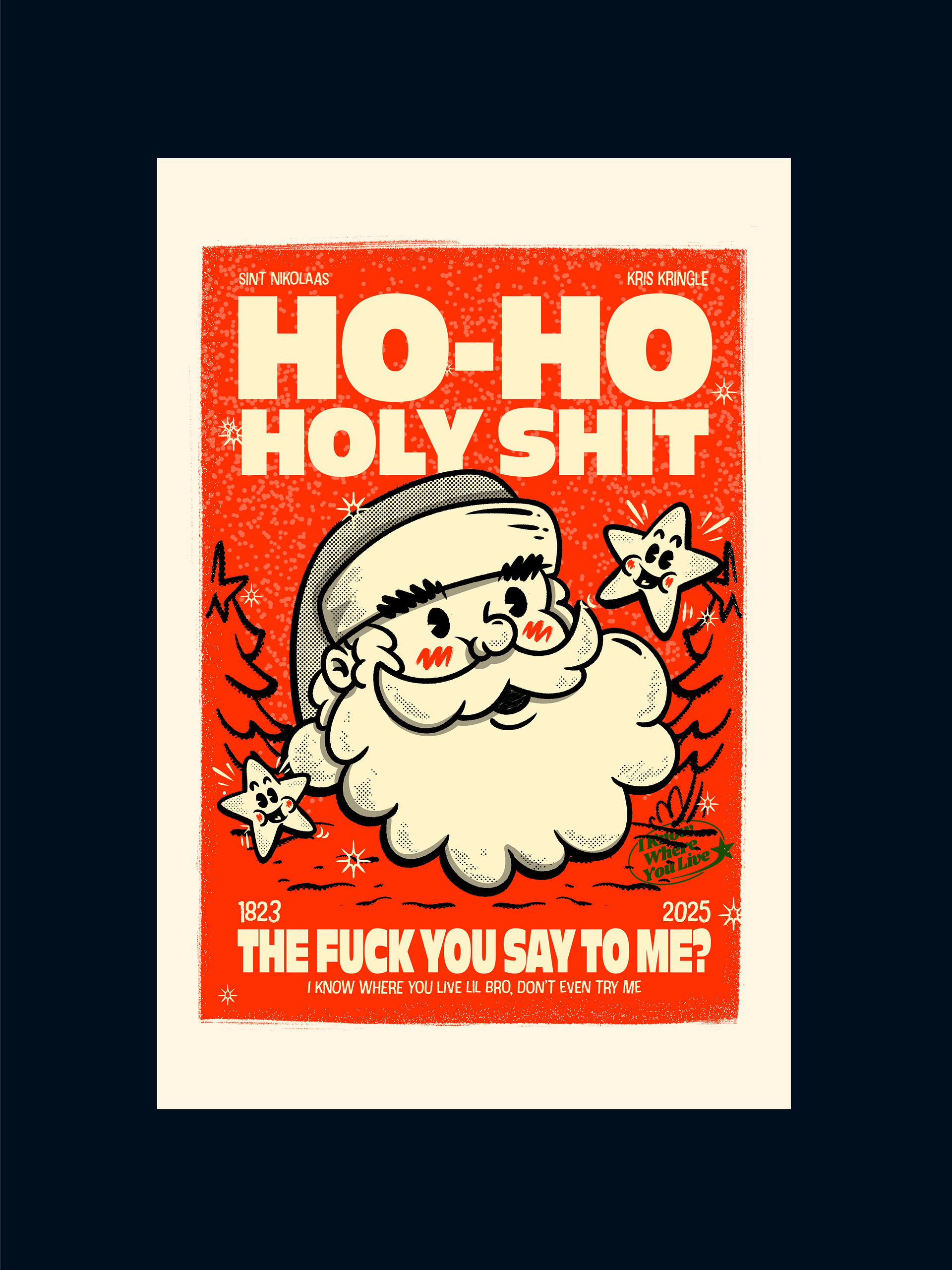 "Ho-Ho-Holy Sh*t" - Poster product image (1)