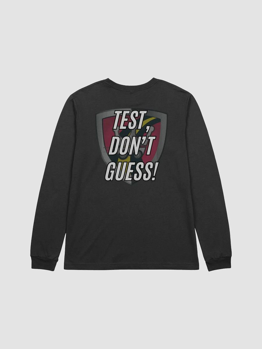 Official Royalty Auto Service "Test, Don't Guess" Long Sleeve Shirt product image (1)