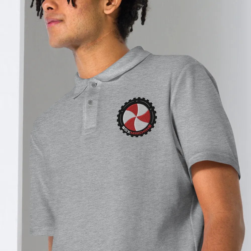 Sox Machine Pinwheel Logo Unisex Polo product image (6)
