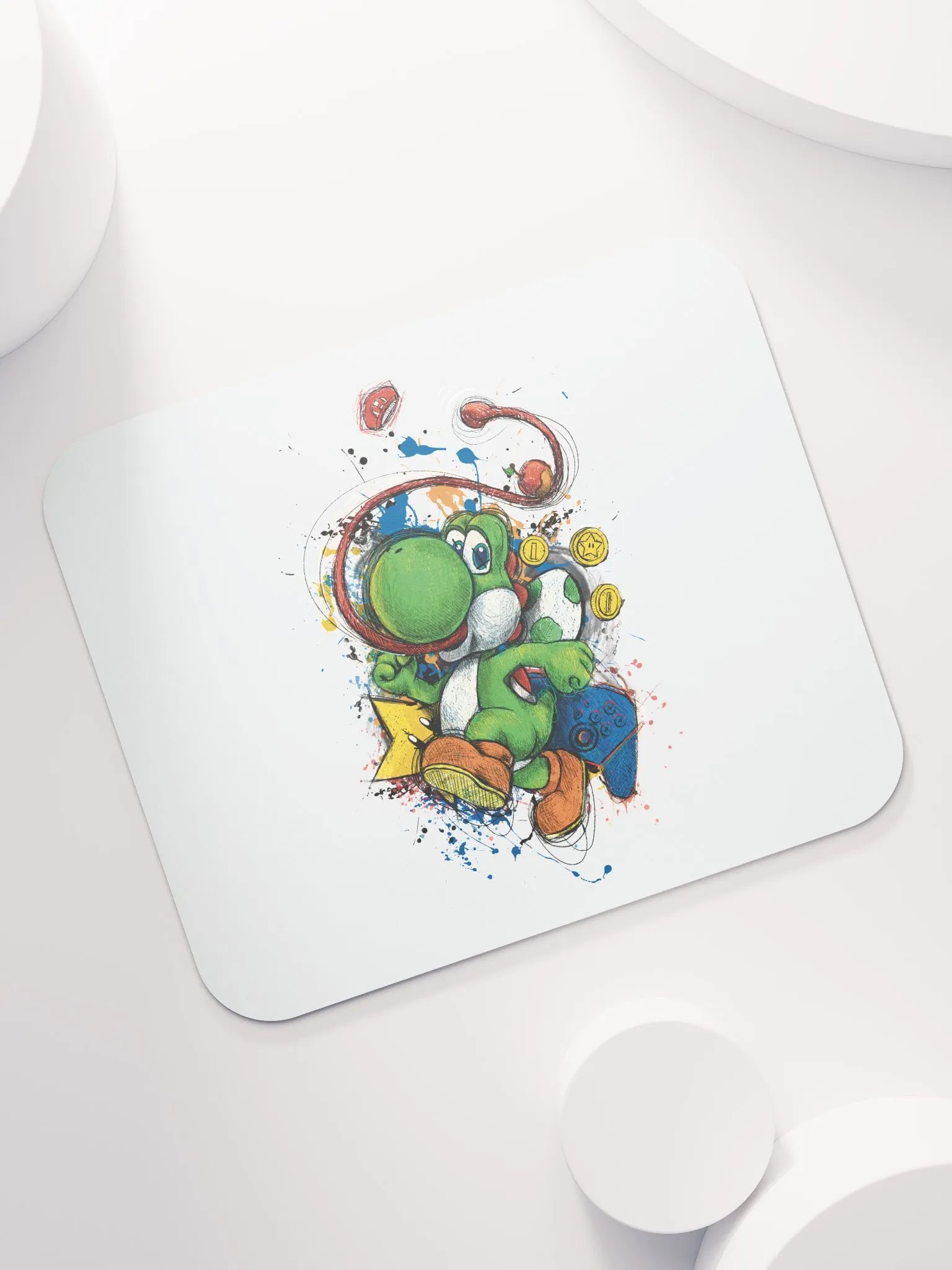 Yoshi By StephyJ Mouse Pad product image (7)