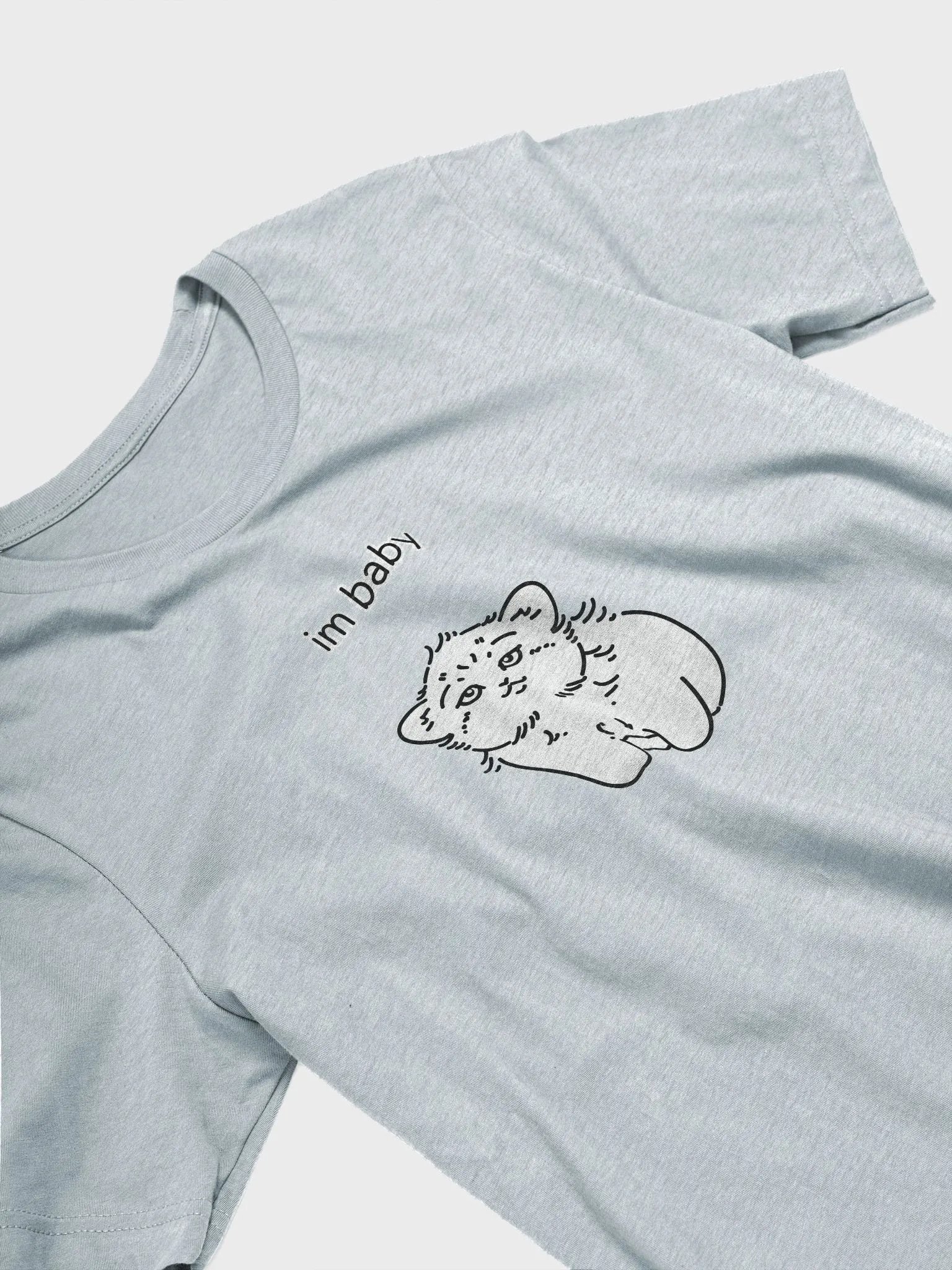 I'm Baby Manul - Bella+Canvas Unisex T-Shirt product image (29)