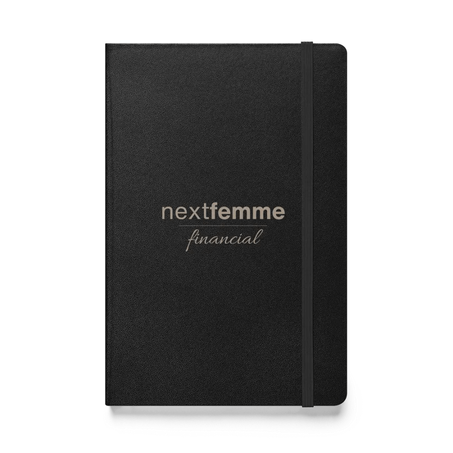 Next Femme Financial Hardcover Journal - Taupe Logotype product image (1)