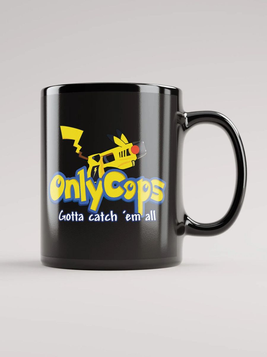 Pikapolicing Black Glossy Mug product image (2)
